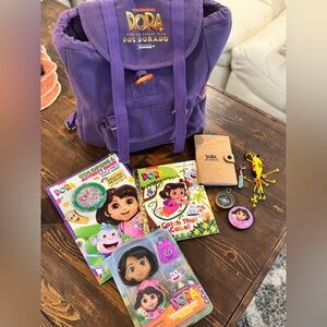 Dora the Explorer Purple Adventure Backpack Set - Paramount Movie Screening